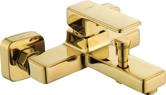 Mexen Cetus badkarsblandare, guld - 744330-50