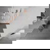 Mexen Kioto+ paroi de douche avec étagère Walk-in 120 x 200 cm, transparent/transparent, laiton brossé - 800-120-121-65-35