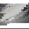 Mexen Kioto+ douchewand met plank Walk-in 110 x 200 cm, wit patroon, geborsteld goud - 800-110-121-55-85