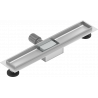 Mexen Flat linear drain body 50 cm, inox - 1015050