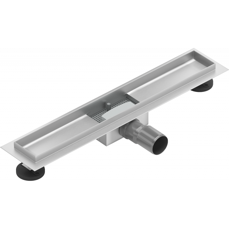 Mexen Flat lichaam voor lineaire afvoer 50 cm, inox - 1015050