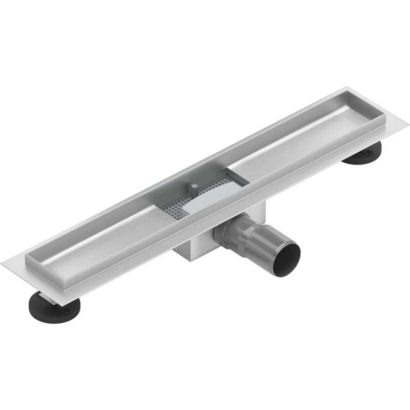 Mexen Flat linear drain body 50 cm, inox - 1015050