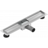 Mexen Flat linear drain body 50 cm, inox - 1015050