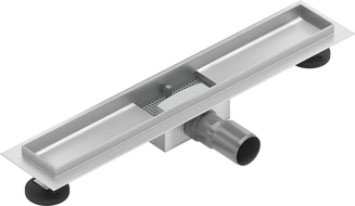Mexen Flat corpo para ralo linear 50 cm, inox - 1015050