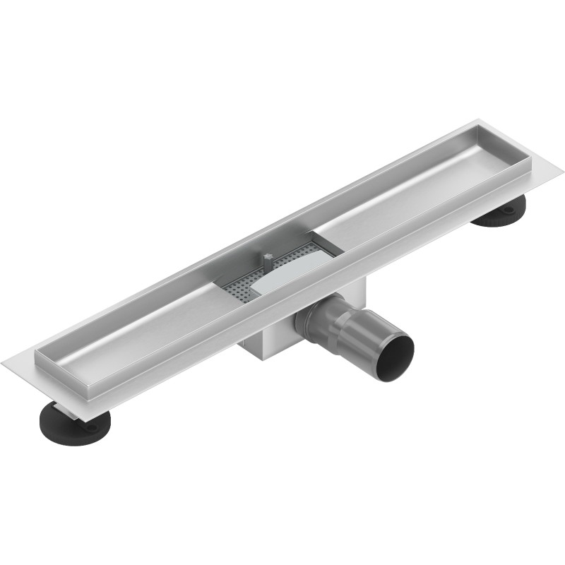 Mexen Flat tijelo za linijski odtok 60 cm, inox - 1015060
