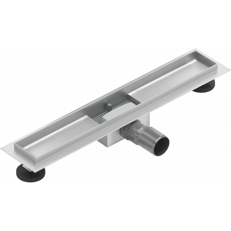 Mexen Flat cuerpo para desagüe lineal 60 cm, inox - 1015060