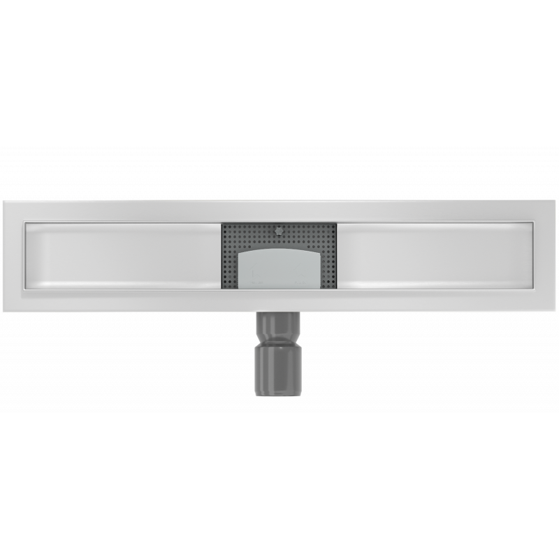 Mexen Flat korpus do odpływu liniowego 60 cm, inox - 1015060