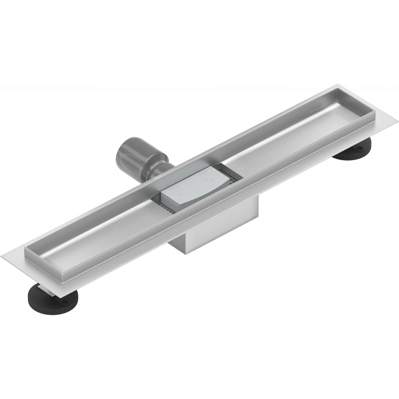 Mexen Flat corps pour drain linéaire 60 cm, inox - 1015060