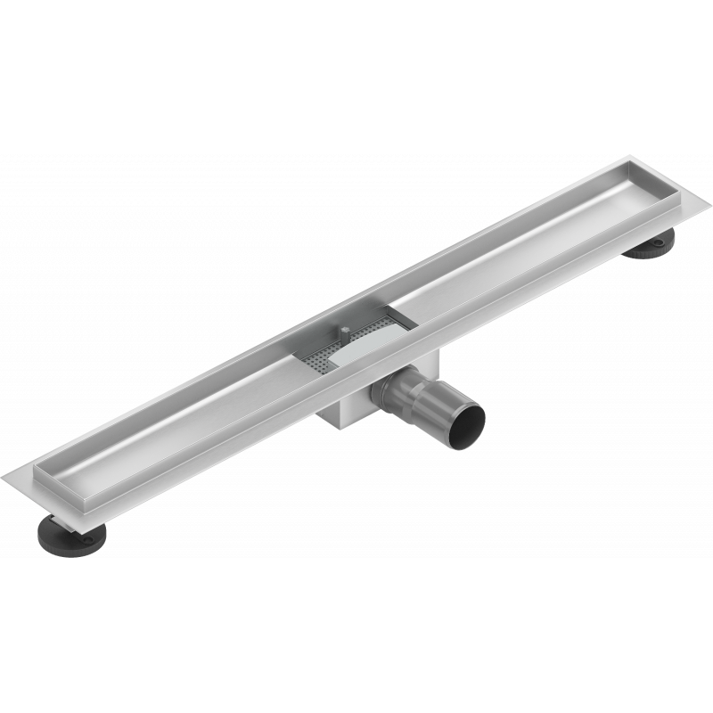 Mexen Flat cuerpo para drenaje lineal 80 cm, inox - 1015080