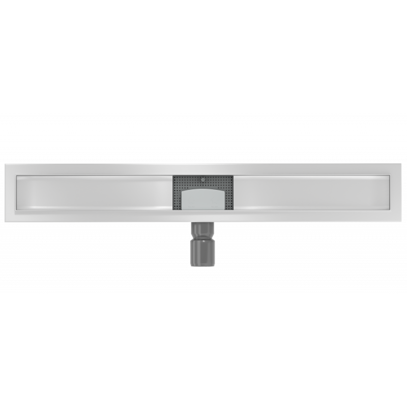 Mexen Flat korpus do odpływu liniowego 80 cm, inox - 1015080