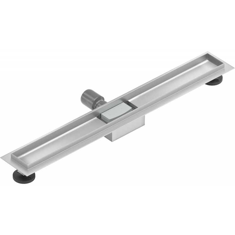 Mexen Flat korpus do odpływu liniowego 80 cm, inox - 1015080