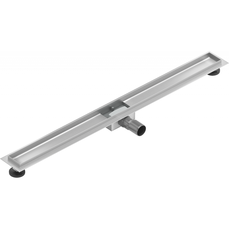 Mexen Flat cuerpo para desagüe lineal de 90 cm, inox - 1015090