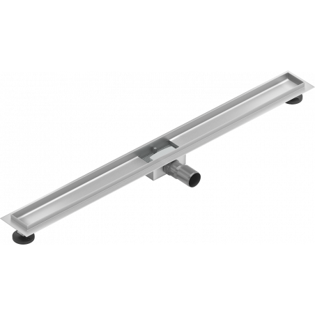 Mexen Flat linear drain body 90 cm, inox - 1015090