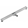 Mexen Flat linear drain body 90 cm, inox - 1015090