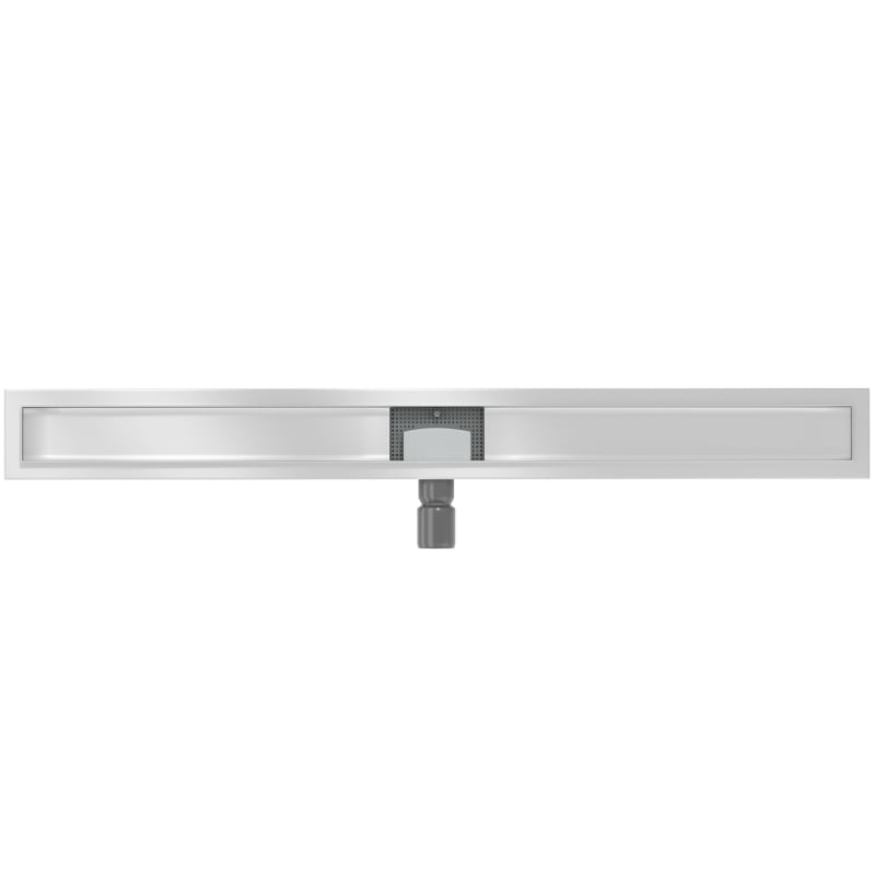 Mexen Flat linear drain body 90 cm, inox - 1015090