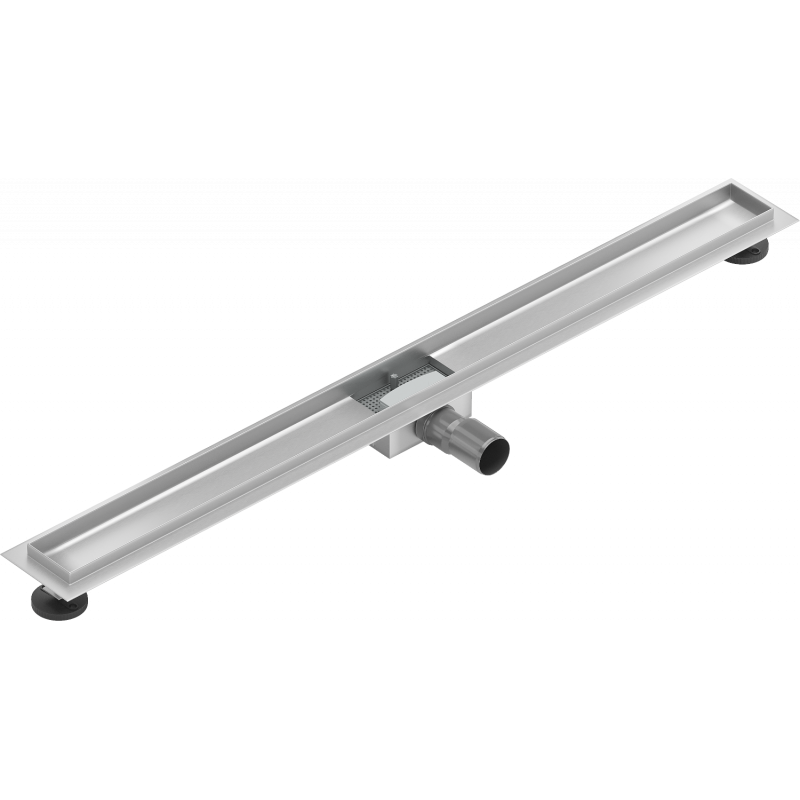 Mexen Flat korpus do odpływu liniowego 100 cm, inox - 1015100