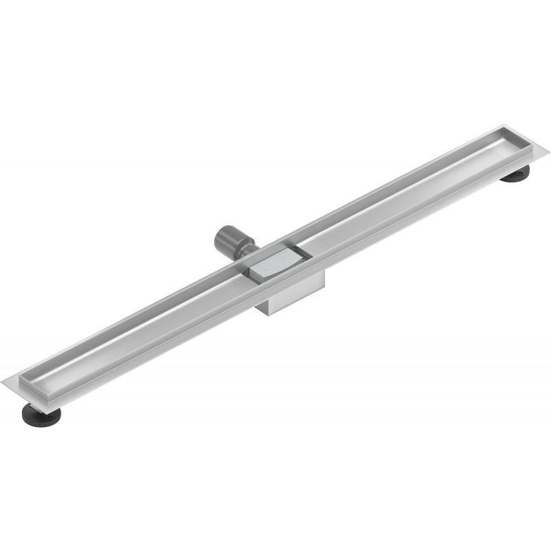 Mexen Flat korpus do odpływu liniowego 100 cm, inox - 1015100