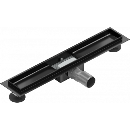 Mexen Flat lineaarisen viemäröintikotelon 50 cm, musta - 1715050