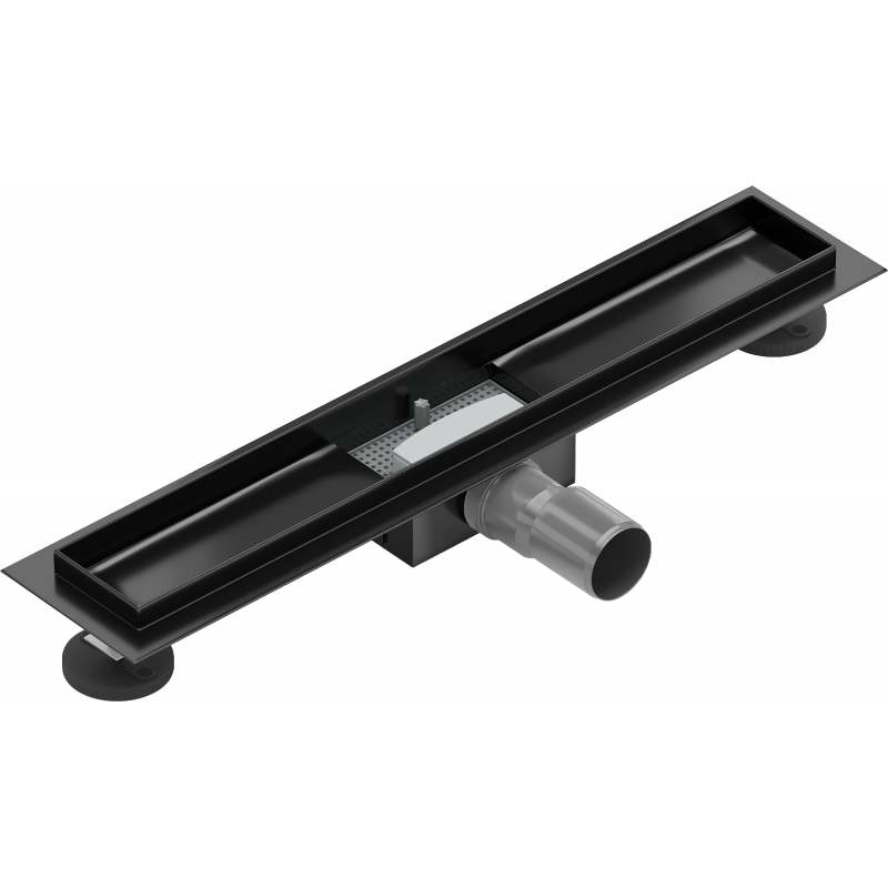 Mexen Flat corpo per scarico lineare 60 cm, nero - 1715060