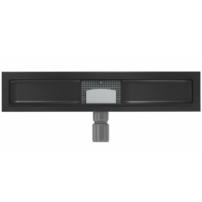 Mexen Flat cuerpo para desagüe lineal de 60 cm, negro - 1715060