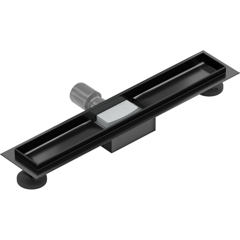 Mexen Flat 60 cm joonkallutuse korpus, must - 1715060