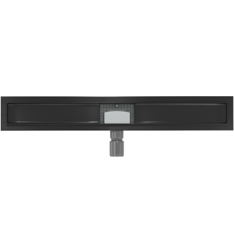 Mexen Flat behuizing voor lineaire afvoer 70 cm, zwart - 1715070
