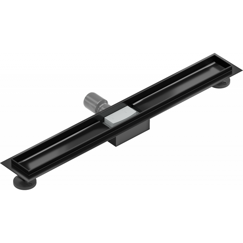 Mexen Flat body for linear drain 70 cm, black - 1715070
