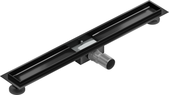 Mexen Flat corps pour siphon de sol linéaire 80 cm, noir - 1715080