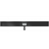 Mexen Flat Korpus zum Linienablauf 90 cm, schwarz - 1715090