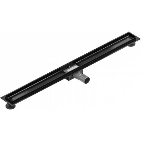 Mexen Flat kropp för linjeavlopp 100 cm, svart - 1715100