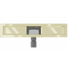 Mexen Flat body for linear drain 60 cm, gold - 1515060