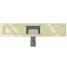 Mexen Flat corpo para ralo linear 60 cm, dourado - 1515060