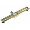 Mexen Flat cuerpo para desagüe lineal 70 cm, dorado - 1515070