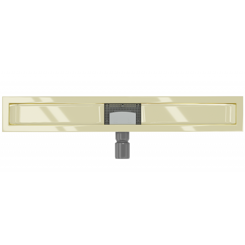 Mexen Flat cuerpo para desagüe lineal 70 cm, dorado - 1515070