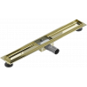 Mexen Flat cuerpo para desagüe lineal 70 cm, dorado - 1515070