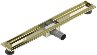 Mexen Flat cuerpo para desagüe lineal 70 cm, dorado - 1515070