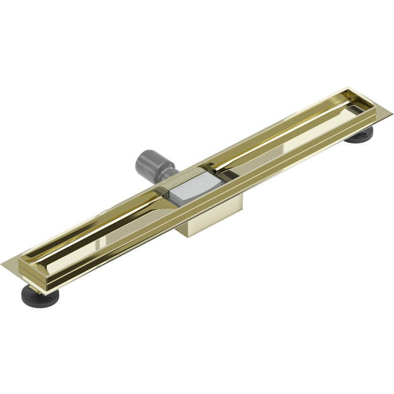 Mexen Flat 80 cm joonääre äravoolu korpus, kuldne - 1515080