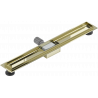 Mexen Flat corpo per scarico lineare 80 cm, dorato - 1515080