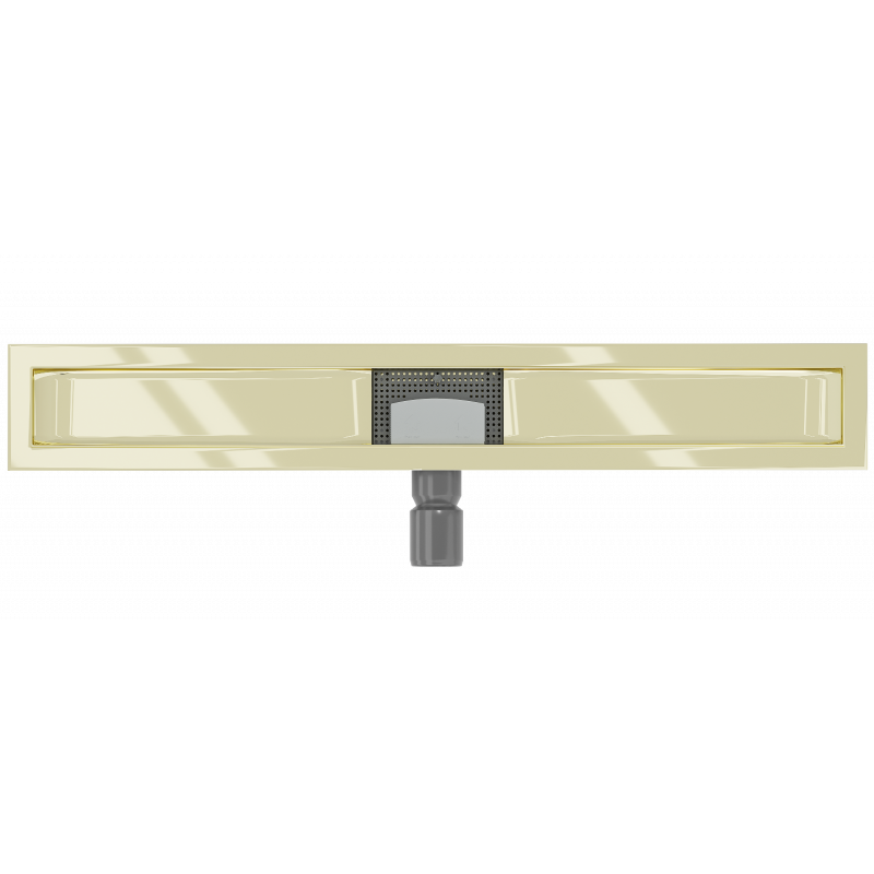 Mexen Flat lichaam voor lineaire afvoer 80 cm, goud - 1515080