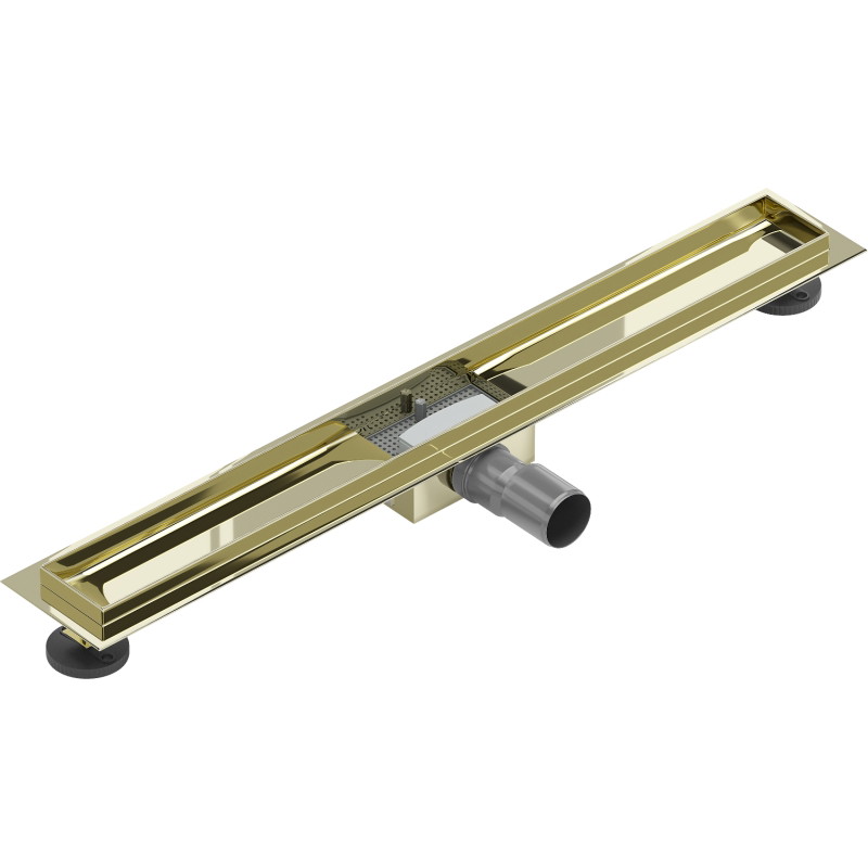 Mexen Flat 80 cm joonääre äravoolu korpus, kuldne - 1515080