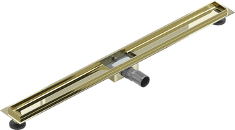 Mexen Flat behuizing voor lijnafvoer 90 cm, goud - 1515090