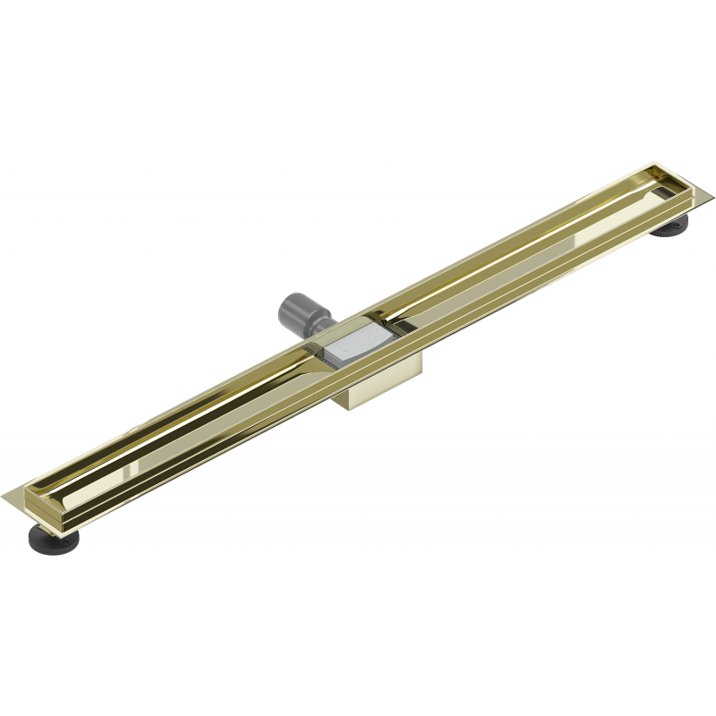Mexen Flat cuerpo para desagüe lineal 90 cm, dorado - 1515090