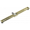 Mexen Flat korpuss lineāram novadīšanai 90 cm, zelta - 1515090