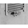 Mexen Uni-Term vanne de radiateur d'angle/droite, Duplex, DN50, chromée - W908-000-01