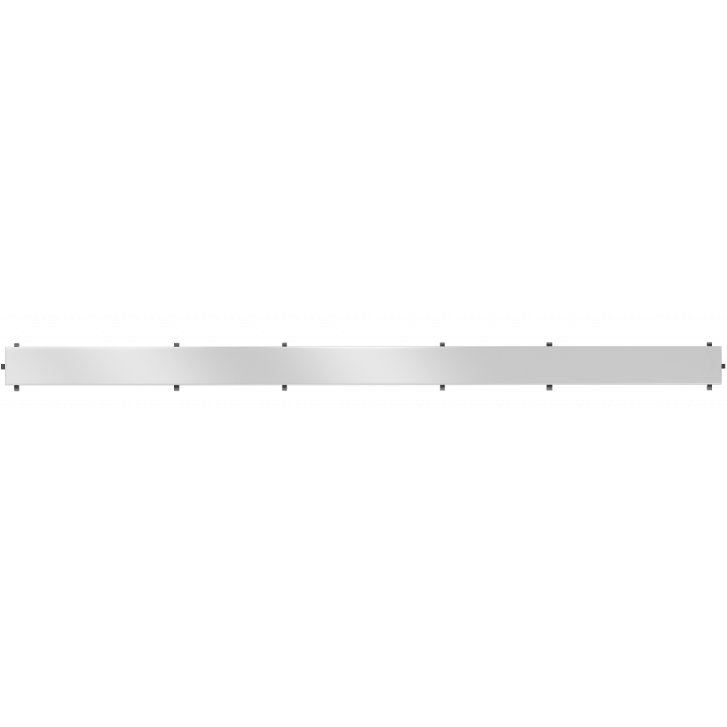 Mexen Flat Embellecedor M13 2 en 1 para desagüe lineal 80 cm, inox - 1019080