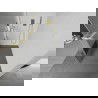 Mexen Kioto+ douchewand met plank Walk-in 120 x 200 cm, transparant/mat, goud geborsteld - 800-120-121-55-35