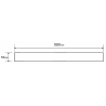 Mexen Flat M13 Abdeckung 2-in-1 für linearen Ablauf 90 cm, Inox - 1019090