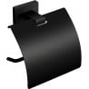 Mexen Arno toilet paper holder, black - 7020733-70