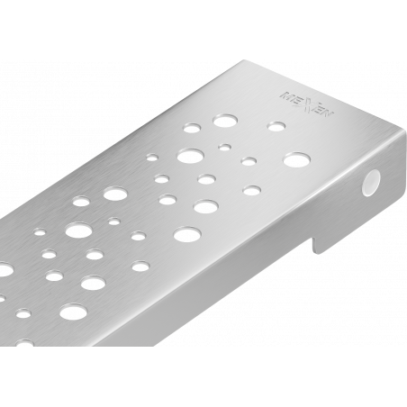 Mexen Flat M12 afdekplaat voor lineaire afvoer 60 cm. inox - 1021060