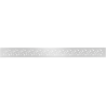 Mexen Flat M12 cobertura para ralo linear 70 cm, inox - 1021070